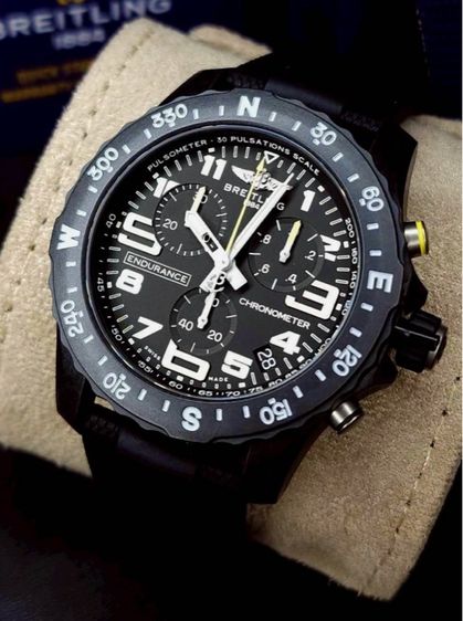 NEW‼️Breitling EndurancePro Chronograph Date ⚫️ X823105D1B1S1 ขนาด 44mm. (Y2025🇹🇭) รูปที่ 6