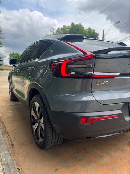 Volvo C40 2023 Recharge Pure Electric Utility-car ไฟฟ้า ไม่ติดแก๊ส เกียร์อัตโนมัติ เทา รูปที่ 4
