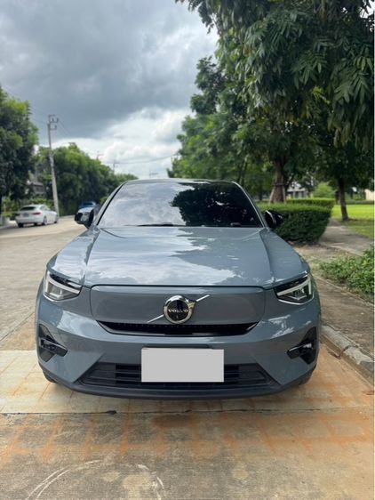 รถ Volvo C40 Recharge Pure Electric สี เทา