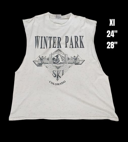 อื่นๆ เสื้อทีเชิ้ต XL เบจ ไม่มีแขน เสื้อยืดมือสอง • Wɪɴᴛᴇʀ Pᴀʀᴋ