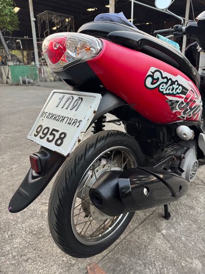 SUZUKI Jelato 125i หัวฉีดออโต้สตาร์ทมือ เครื่องดีมาก สีเดิมๆธรรมชาติต้องมาดูของจริง รูปที่ 13