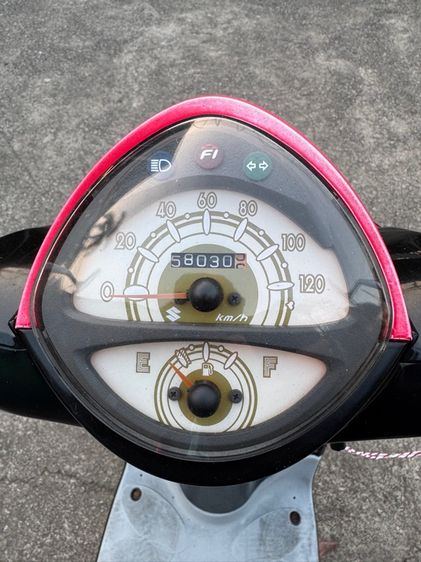 SUZUKI Jelato 125i หัวฉีดออโต้สตาร์ทมือ เครื่องดีมาก สีเดิมๆธรรมชาติต้องมาดูของจริง รูปที่ 4