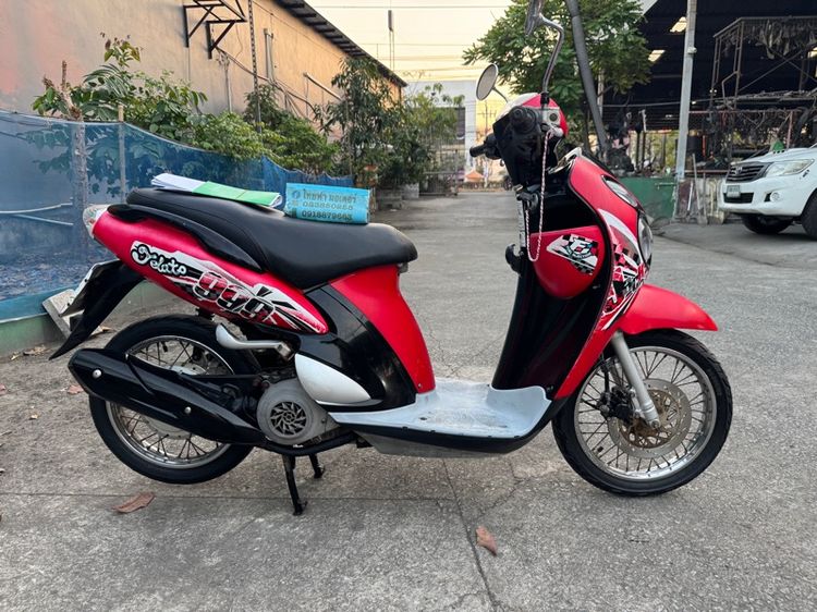SUZUKI Jelato 125i หัวฉีดออโต้สตาร์ทมือ เครื่องดีมาก สีเดิมๆธรรมชาติต้องมาดูของจริง รูปที่ 2