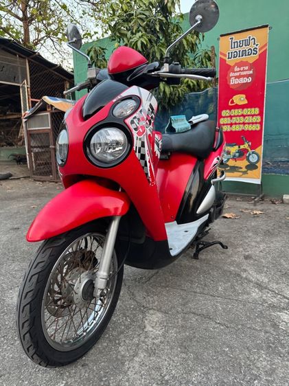 SUZUKI Jelato 125i หัวฉีดออโต้สตาร์ทมือ เครื่องดีมาก สีเดิมๆธรรมชาติต้องมาดูของจริง รูปที่ 7