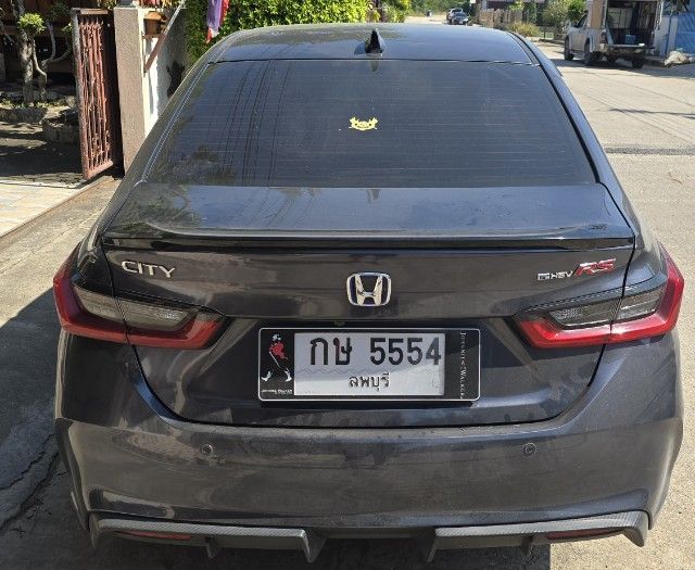 Honda City 2023 1.5 e:HEV RS Sedan ไฮบริด ไม่ติดแก๊ส เกียร์อัตโนมัติ เทา รูปที่ 3