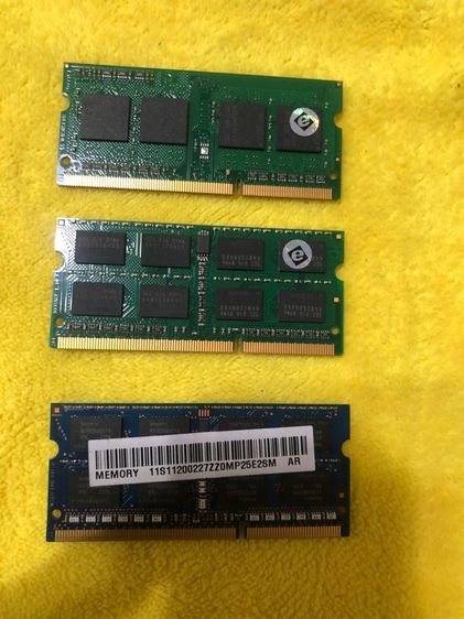 ที่เก็บข้อมูลและเมมโมรี่การ์ด แรม โน๊ตบุ๊กมือสอง DDR3L 8G Bus1600. มีประกันศูนย์