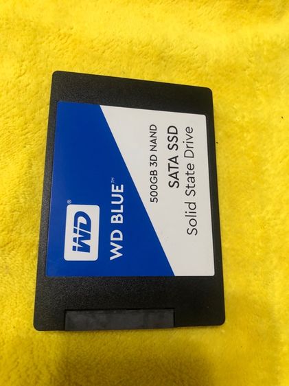 ที่เก็บข้อมูลและเมมโมรี่การ์ด ssd WD 500G มือสอง มีประกันศูนย์ 5 เดือน