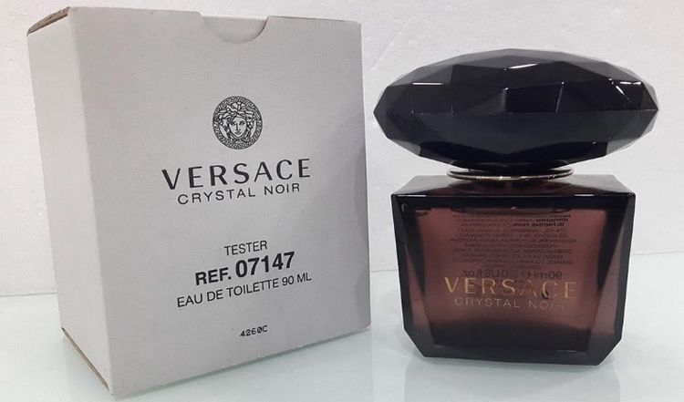 น้ำหอมแท้ 💯Versace Crystal Noir 90ml (Tester Box)  กลิ่นหรู ลึกลับ เซ็กซี่ มีคลาส รูปที่ 5