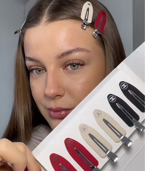 กิ๊บติดผม Chanel Beauty งานพรีเมียม ได้ถึง 6 ชิ้น รูปที่ 5