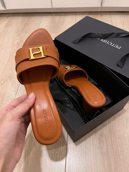 รองเท้า แบรนด์ Petchploy รุ่น Chamonix Sandals สี Hazelnut