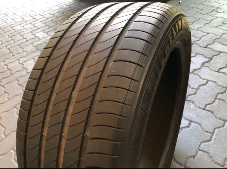  ยางมือสองสภาพดี ยางเปอร์เซ็นต์ Michelin 255 45 18 ปี 2019 ดอกยางดี ถอดจาก Benz S-Class W221 รูปที่ 6