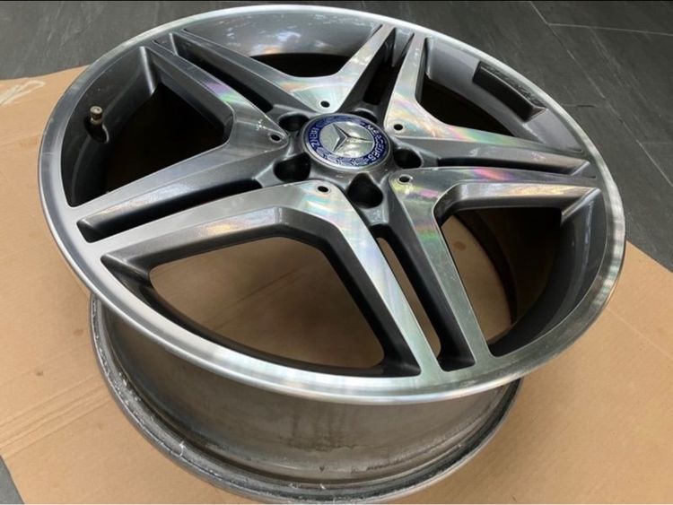 วงละ 6800 เศษล้อ Benz CLA W117 มี 2 วง 5 รู 112 ของแท้มือสอง สภาพดี รูปที่ 6