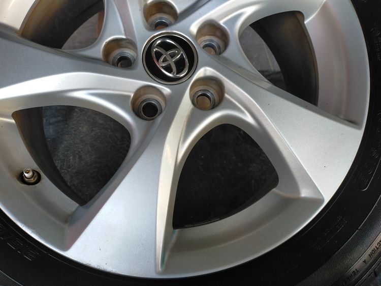 แม็กโตโยต้า ขอบ17 พร้อมยางดันลอป 215 60 17 ปี23 ใส่ revo vigo chr สีเดิมยางสวยทุกเส้น รูปที่ 6