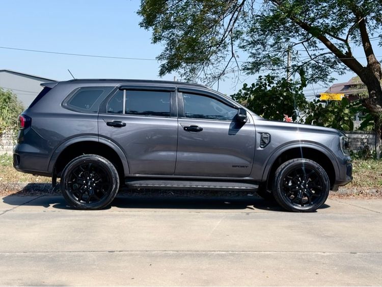 Ford Everest 2023 2.0 Titanium Sport Utility-car ดีเซล เกียร์อัตโนมัติ เทา รูปที่ 4