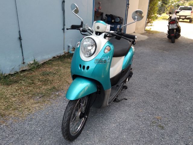 YAMAHA Fino สีฟ้า รูปที่ 5