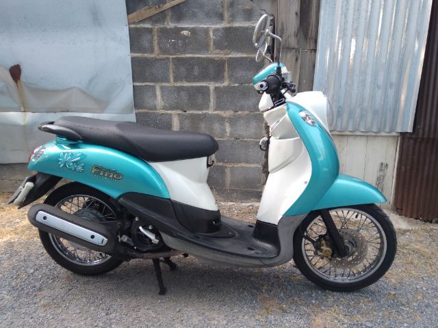 YAMAHA Fino สีฟ้า รูปที่ 3