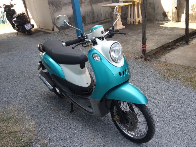 YAMAHA Fino สีฟ้า รูปที่ 4