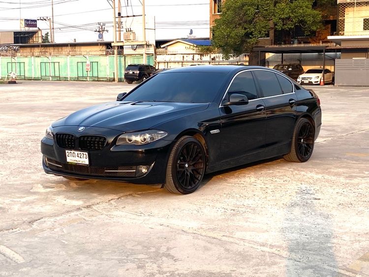 BMW Series 5 2013 520d Sedan ดีเซล เกียร์อัตโนมัติ ดำ รูปที่ 2