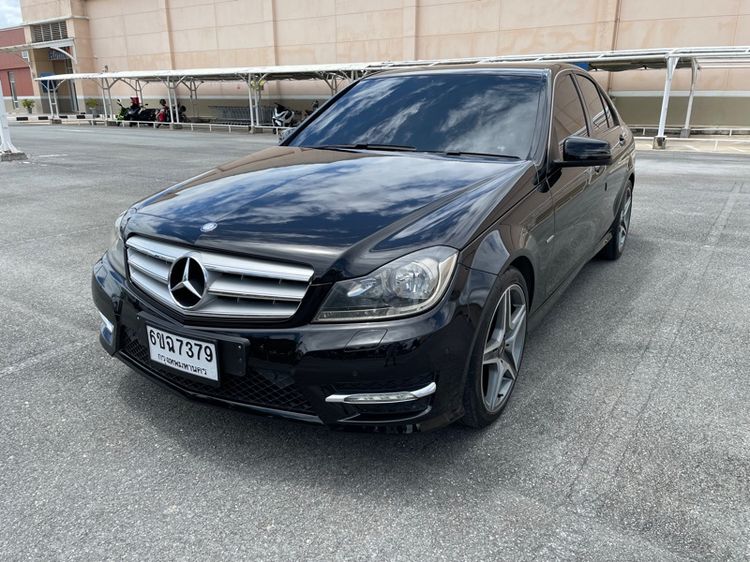 Mercedes-Benz C-Class 2014 C200 Kompressor Sedan เบนซิน ไม่ติดแก๊ส เกียร์อัตโนมัติ ดำ รูปที่ 3