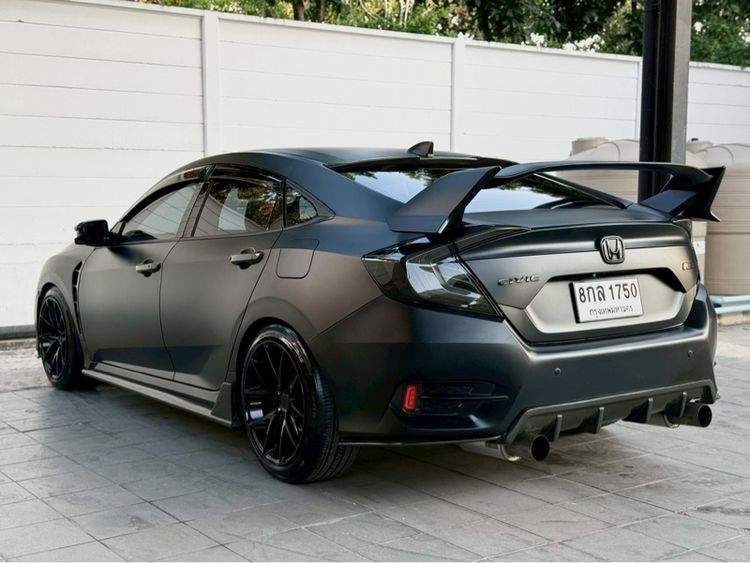 Honda Civic 2019 1.5 Turbo RS Sedan เบนซิน ไม่ติดแก๊ส เกียร์อัตโนมัติ ดำ รูปที่ 4
