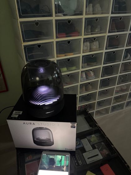 ลำโพง Harman Kardon Aura Studio3 Wireless Speaker Black  รูปที่ 5