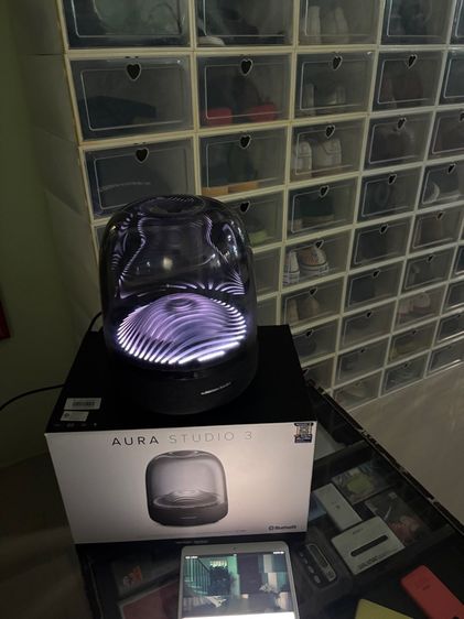 ลำโพง Harman Kardon Aura Studio3 Wireless Speaker Black  รูปที่ 6