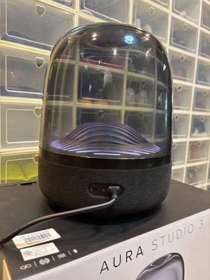 ลำโพง Harman Kardon Aura Studio3 Wireless Speaker Black  รูปที่ 9