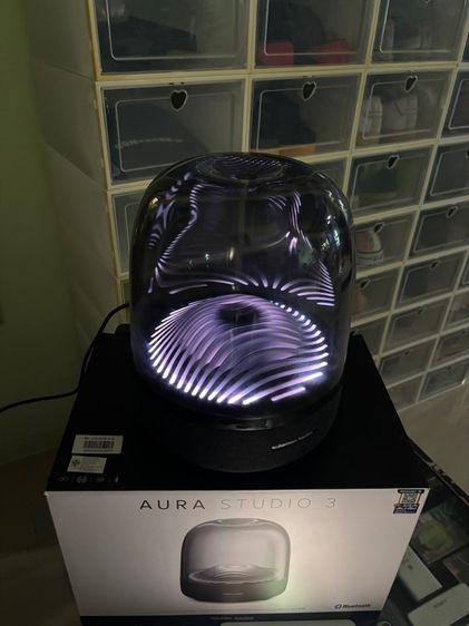 ลำโพง Harman Kardon Aura Studio3 Wireless Speaker Black  รูปที่ 4