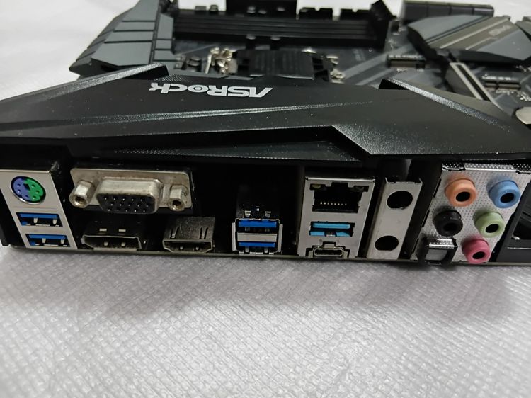 Mainborad Asrock Z390 Extreme4+CPU i7-8700K มือสอง สินค้าครบกล่อง รูปที่ 4