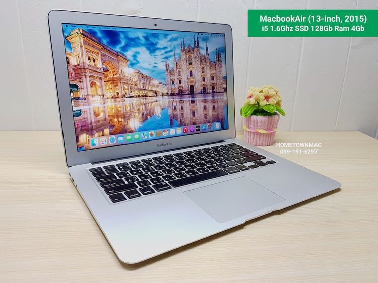 Apple Macbook Air แมค โอเอส 4 กิกะไบต์ อื่นๆ ไม่ใช่ MacbookAir (13-inch, 2015) i5 1.6Ghz SSD 128Gb Ram 4Gb คุ้มๆ น่าใช้ ราคากันเอง