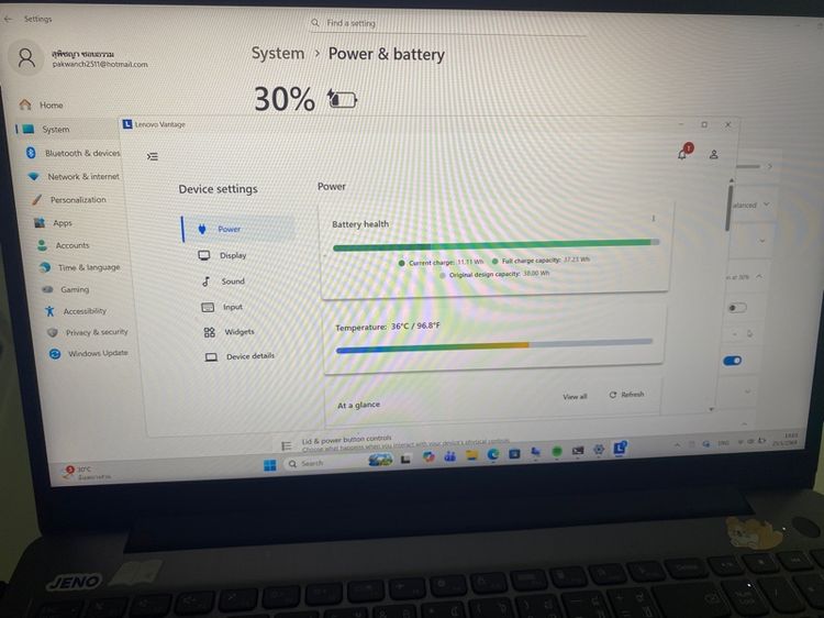 Lenovo IdeaPad 3 รุ่น 15ITL6 รูปที่ 11