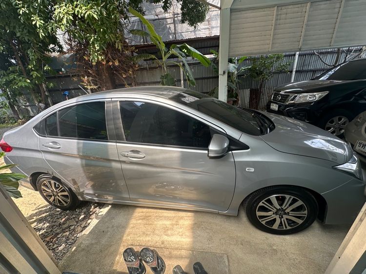 Honda City 2018 1.5 V Sedan เบนซิน ไม่ติดแก๊ส เกียร์อัตโนมัติ เทา รูปที่ 3
