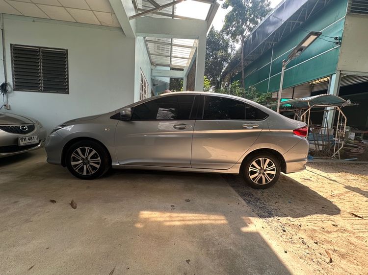 Honda City 2018 1.5 V Sedan เบนซิน ไม่ติดแก๊ส เกียร์อัตโนมัติ เทา รูปที่ 4