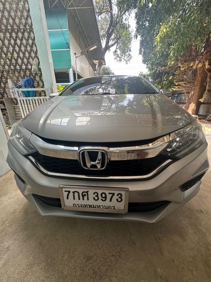 Honda City 2018 1.5 V Sedan เบนซิน ไม่ติดแก๊ส เกียร์อัตโนมัติ เทา รูปที่ 2