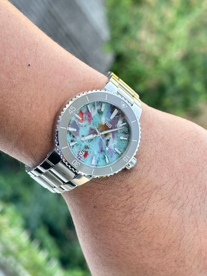 Oris Aquis Date Upcycle สวยหายาก รูปที่ 8