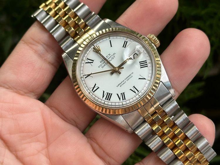 Rolex Datejust Ref.1601 หน้าขาว buckley หายาก รูปที่ 5