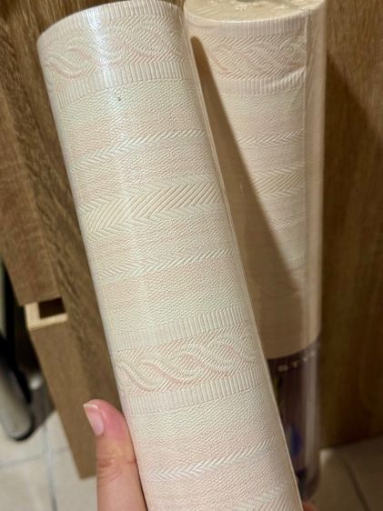 ขายเหมา 3 ม้วน วอลเปเปอร์ ยาวม้วนละ 10 เมตร ลายสวยหรู รูปที่ 3