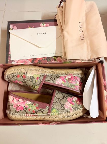 gucci espadriile ยาว24 ใบเสร็จไทย