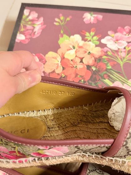 gucci espadriile ยาว24 ใบเสร็จไทย รูปที่ 9