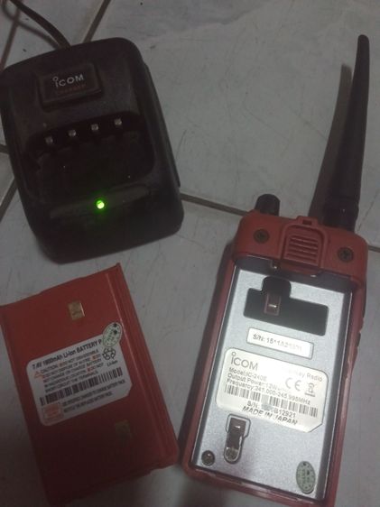 วิทยุสื่อสารไอคอม แดง ic24OE รูปที่ 2