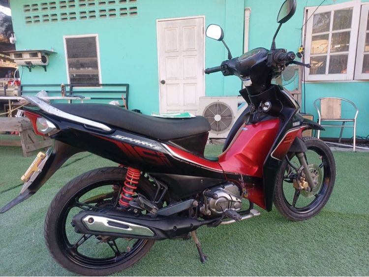 Yamaha Spark 115cc สตาร์ทมือ ล้อแม็ก รถขับดี วิ่งทางไกลสบาย เครื่องนิ่มๆ  ภาษี มิ.ย. 69 เอกสารครบ   รูปที่ 4