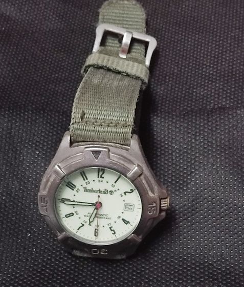 นาฬิกาข้อมือ สายไนล่อน  แถม  นาฬิกาตั้งโต๊ะ  รูปที่ 2