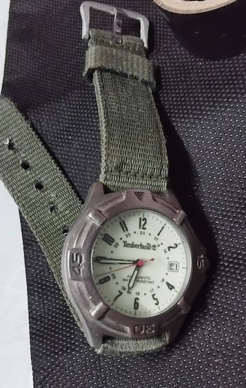 นาฬิกาข้อมือ สายไนล่อน  แถม  นาฬิกาตั้งโต๊ะ  รูปที่ 3