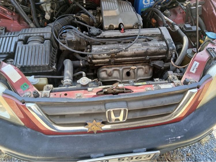 Honda CR-V 2000 2.0 SE 4WD Utility-car เบนซิน LPG เกียร์อัตโนมัติ แดง รูปที่ 4