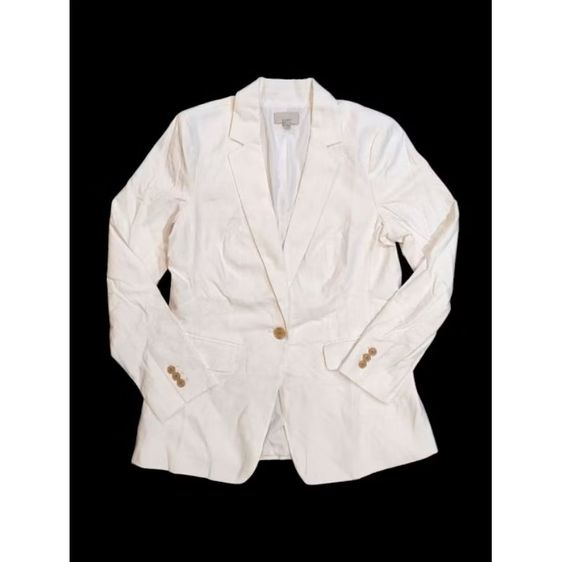 สื้อสูทสีขาว loft แท้ๆ