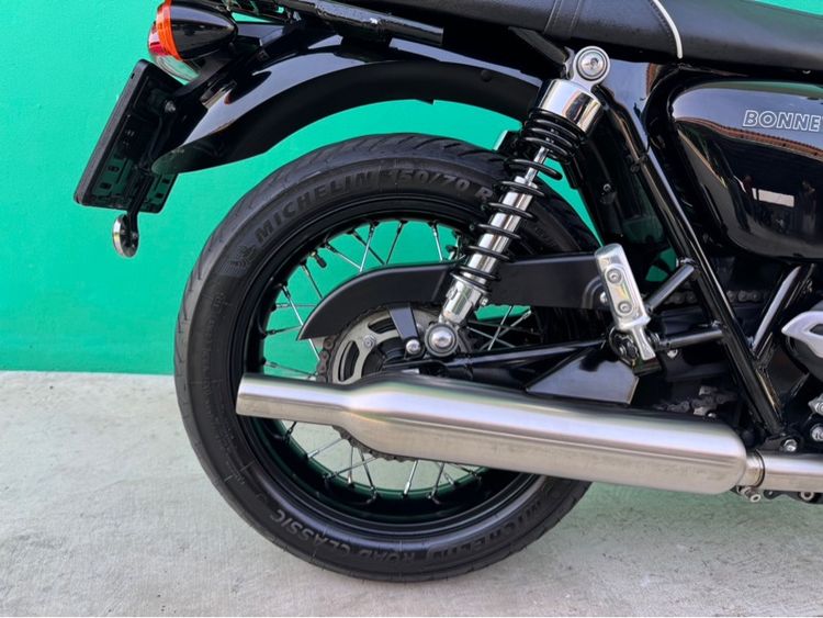 Triumph T100 ปี2025 วิ่ง8,000 โล ใหม่จัดมือเดียว รูปที่ 8