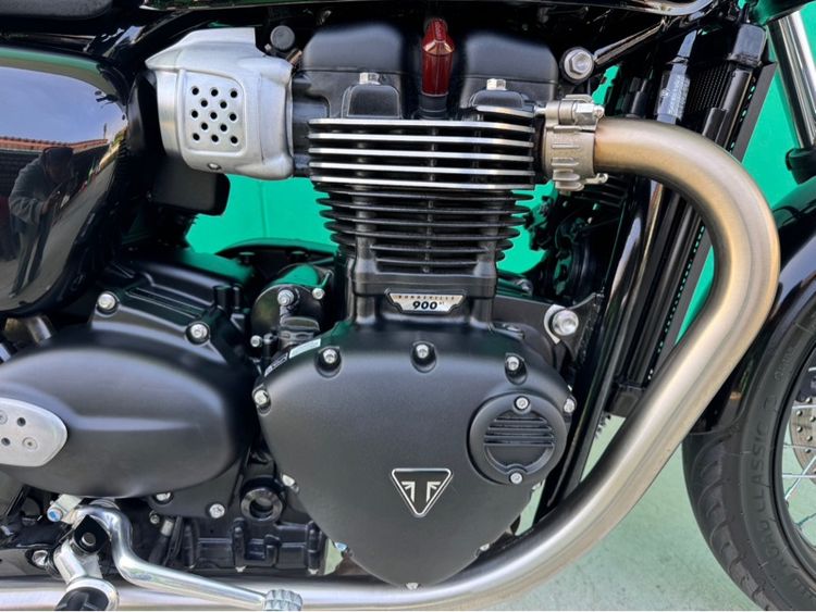 Triumph T100 ปี2025 วิ่ง8,000 โล ใหม่จัดมือเดียว รูปที่ 6