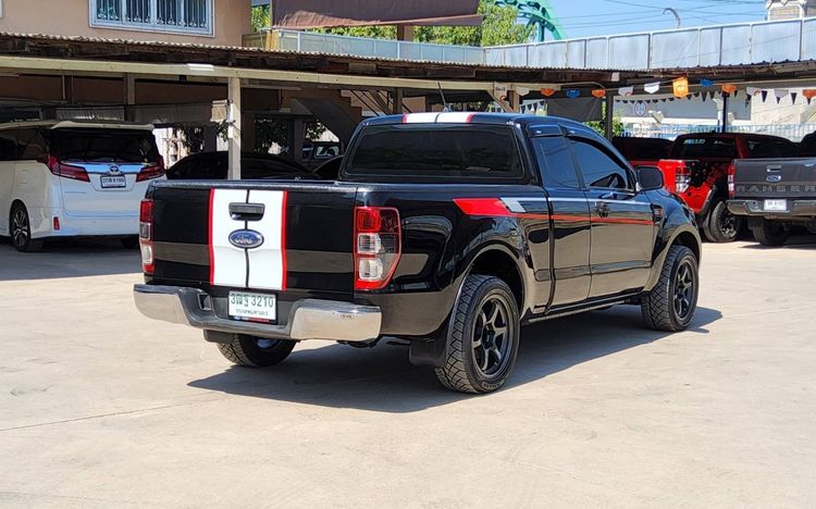 Ford Ranger 2021 2.2 Hi-Rider XLS Pickup ดีเซล ไม่ติดแก๊ส เกียร์ธรรมดา ดำ รูปที่ 4