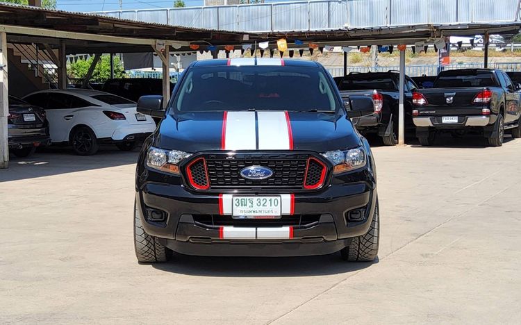 Ford Ranger 2021 2.2 Hi-Rider XLS Pickup ดีเซล ไม่ติดแก๊ส เกียร์ธรรมดา ดำ รูปที่ 2