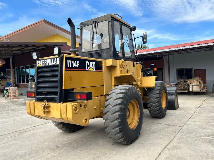 รถตักล้อยาง CATERPILLAR รุ่น IT14F บุ้งกี๋ 1.4 คิว ยกสูง 3.6 ม. คอนโทรลเดี่ยว รถเก่านอกนำเข้า  รูปที่ 8